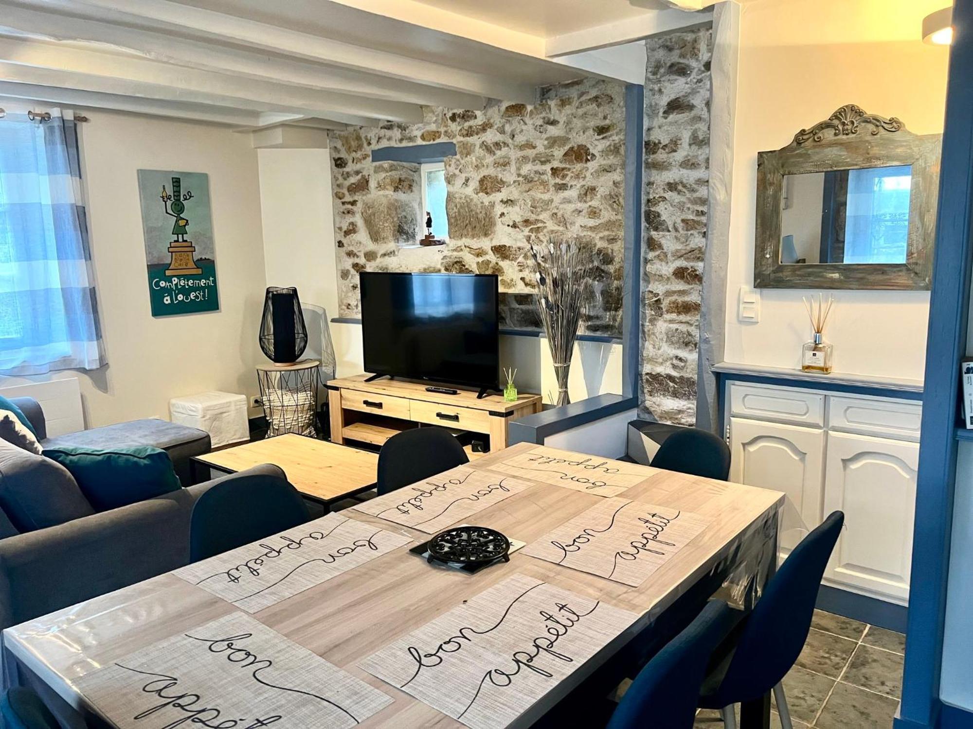 Penty Du Belou, Cozy, En Pleine Campagne, 1 A 6 Personnes Villa Mellac Exterior photo